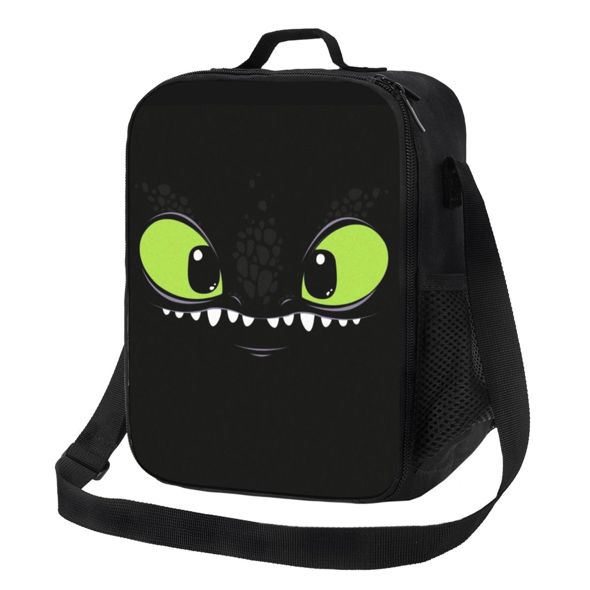 How to train your dragon Lunch Bag Lunch Box Lightweight Durable Lunch Tote Bag Portable Reusable Lunch Box Tote for Work Sport Picnic Camping